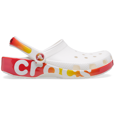 Crocs White / Multi Kids’ Classic Reflector Clog Shoes