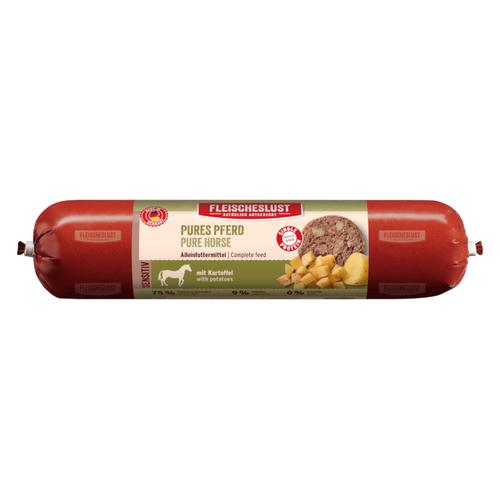 8x400g Pures Pferd mit Kartoffeln Fleischeslust Sensitiv 8x400g Hundefutter nass