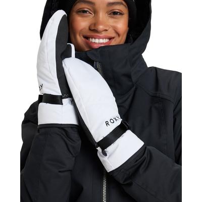 Snowboardhandschuhe ROXY "ROXY Jetty", Damen, Gr. XL, weiß, Kunstfaser, Handschuhe Image