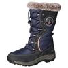Winterstiefel MUSTANG SHOES, Kinder, Gr. 38, blau (navy schwarz), Textil, Basic, Schuhe, Snowboots, Outdoorstiefel in bequemer Weite