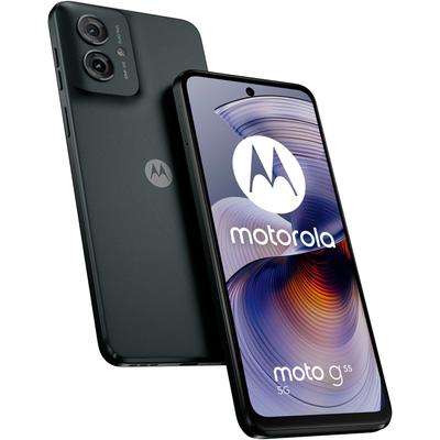 MOTOROLA Smartphone "moto g55 5G", grau (forest grau), 256 GB, Mobiltelefone