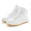 Sneaker ELBSAND, Damen, Gr. 42, weiß, Obermaterial: 100% Lederimitat. Futter: 100% Textilmaterial. Decksohle: 100% Textilmaterial. Laufsohle: 100% Synthetik, unifarben, casual, Schuhe, mit kuscheligem Warmfutter, Freizeitschuh, Halbschuh, High Top...