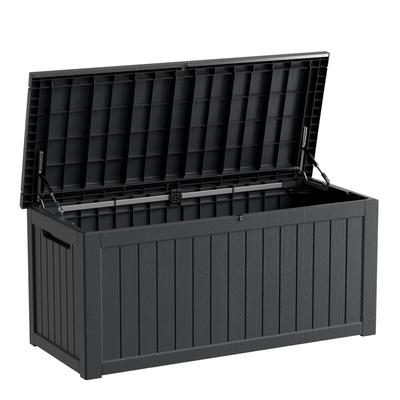 230 Gallon Resin Lockable Patio Outdoor Storage Deck Box