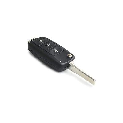 Jusch - Ersatz-Klapp-Autoschlüsselgehäuse für vw Volkswagen Golf Mk6 T1guan Polo Passat cc Seat