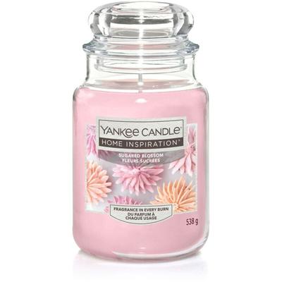Duftkerze Großes Glas Sugared Blossom 538 g rosa Duft Kerze Duftkerzen - Yankee Candle Image