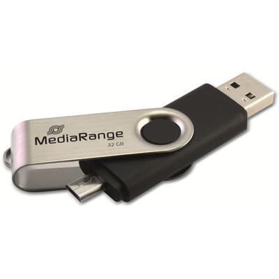 USB-Stick MR932-2, usb 2.0 und Micro, 32 gb - Mediarange