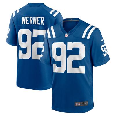 Indianapolis Colts Spieler im Ruhestand Nike Game Heimtrikot – königsBlau – Björn Werner – Herren Image