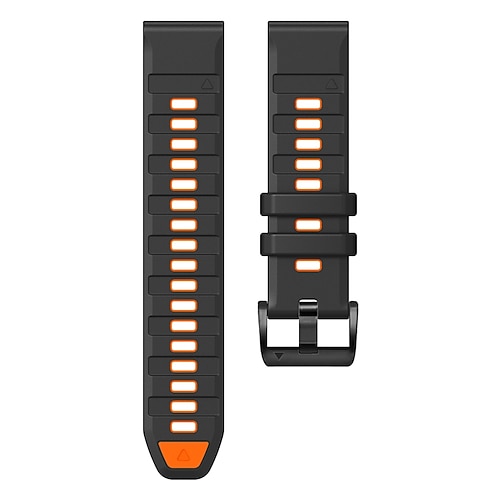 Uhrenarmband für Garmin Fenix 8 47mm 51mm 7X 6 6X Pro Epix Pro Instinct 2X Approach S70 S62 S60 Forerunner 955 945 Epix Marq Descent Quatix 22mm 26mm Silikon Ersatz Gurt Quick Fit Verstellbar Image