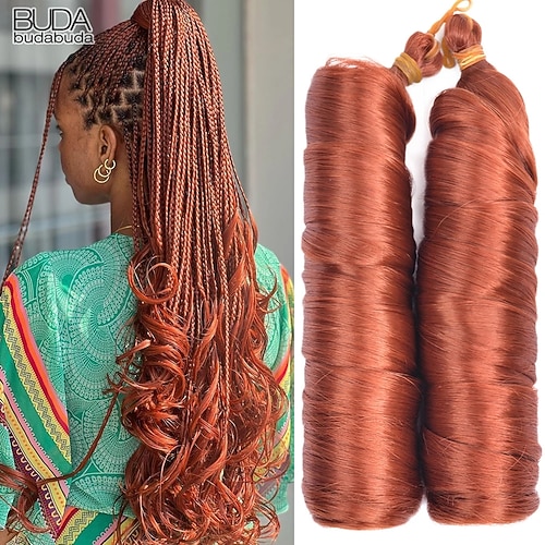 Marley-Zöpfe, afro-kinky, Kunsthaar, 8-Zoll-Häkelzopf, Haarverlängerungen für Frauen Image