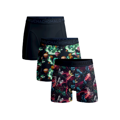 Muchachomalo Herren Boxershorts – 3 Stück – Herren Unterhosen Image