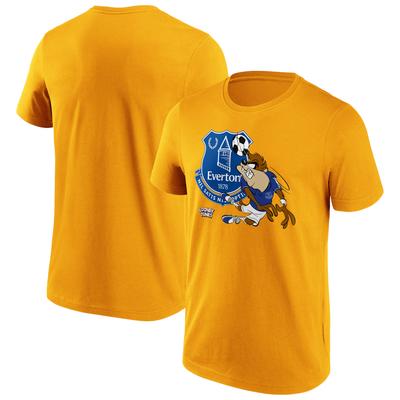 Everton Looney Tunes Taz Grafik-T-Shirt – Gold – Herren Image
