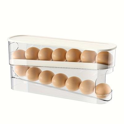 TEMU Dispenser - Preserving Plastic Egg Organizer For , , Or Drawer - For Tool & (holds 24 )