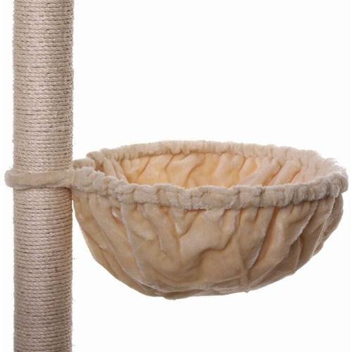 Liegemulde für Kratzbäume, 40 cm Durchmesser, 25 cm Tiefe, beige - beige - Lionto