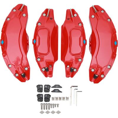 Eosnow - 4 Stück 19 Zoll 20 Zoll Radnaben-Bremssattelabdeckungen, Aluminiumlegierung, Image