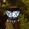 Pillar Lamp Garden Posts Caps Lighting Landscape LED Lights Post Light 110-240V