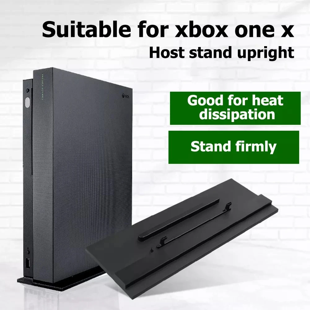 Support de refroidissement Vertical pour Console de jeu Xbox One X Scorpio, support de Base antidérapant, étui de Station d'accueil, accessoires de jeu
