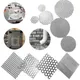 Copertura per rete di scarico a pavimento in acciaio inossidabile da 1 mm Copertura per foro di scarico per doccia quadrato rotondo Griglia per filtro per capelli Rete di drenaggio a pavimento anti