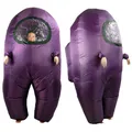 Costume gonfiabile per adulti Divertente costume da spacesuit di Halloween Figure di astronauta per abiti cosplay di giochi per bambini adulti