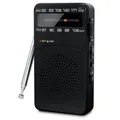 Mini Pocket FM/AM Radio portatile Ricevitore radio con sintonizzazione digitale FM87-108MHz Lettore musicale MP3 Radio o trasmissione meteorologica all'aperto