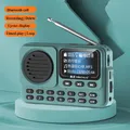 Mini Radio FM portatile Display a LED Radio ricevitore altoparlante Bluetooth Wireless registratore HD supporto testo Display gioco temporizzato