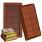 Stampo per barra di cioccolato Stampo per barra di cioccolato antiaderente riutilizzabile in silicone alimentare Break Apart per barretta di cioccolato Dubai Pistacchio
