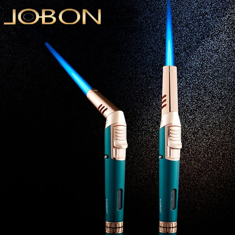 JOBON Creative Outdoor Camping BBQ Schweißen Biegsame Spritzpistole 360° ° Verwenden Sie ein winddichtes Flame Turbo Jet Gas Feuerzeug mit hoher Temperatur Image