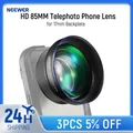 NEEWER HD 85MM Teleobiettivo Obiettivo Del Telefono per 17mm Piastra Posteriore 2.5X Ingrandimento Per SmallRig NEEWER iPhone Samsung Custodia Gabbia Del Telefono