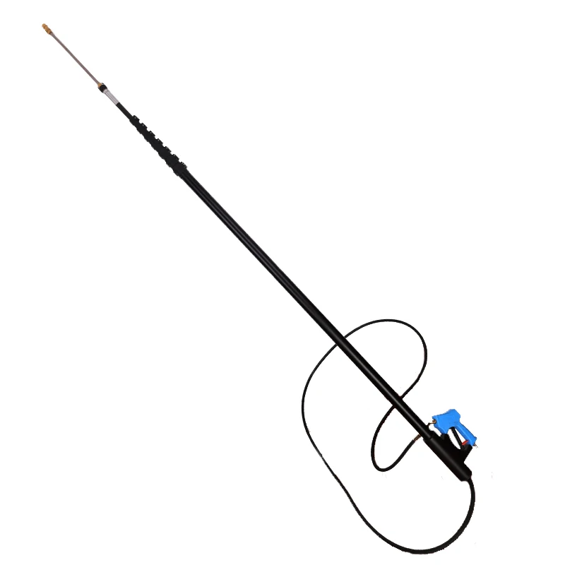 Professional hochdruck carbon teleskop waterfed fenster reinigung jet waschen verlängerung pol Image