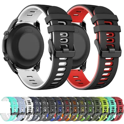 Silikon Sport armband für fossile Gen 6 44mm Smart Watch Band Zubehör für fossile Gen 5e 44mm/Gen 5 lte 45mm 20mm 22mm Handgelenk