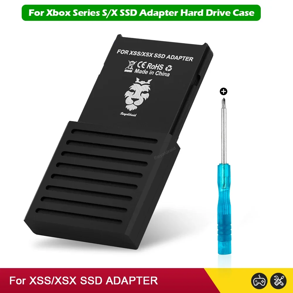 Erweiterungs-SSD-Adapter für Xbox Series X S-Konsole, externe Festplatten-Konvertierungsbox, M.2 NVME 2230 SSD-Speicherkartenbox mit Werkzeug Image