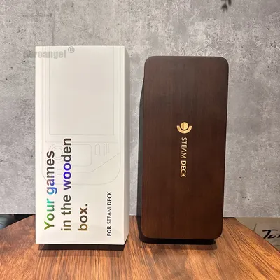 High-End exquisite Holz magnetische harte Aufbewahrung tisch Box für Dampf deck Anti-Drop stoß feste Image