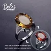 Bolai 18*13mm Große Diaspore Cocktail Ring 925 Sterling Silber Farbwechsel Zultanite Edlen Schmuck