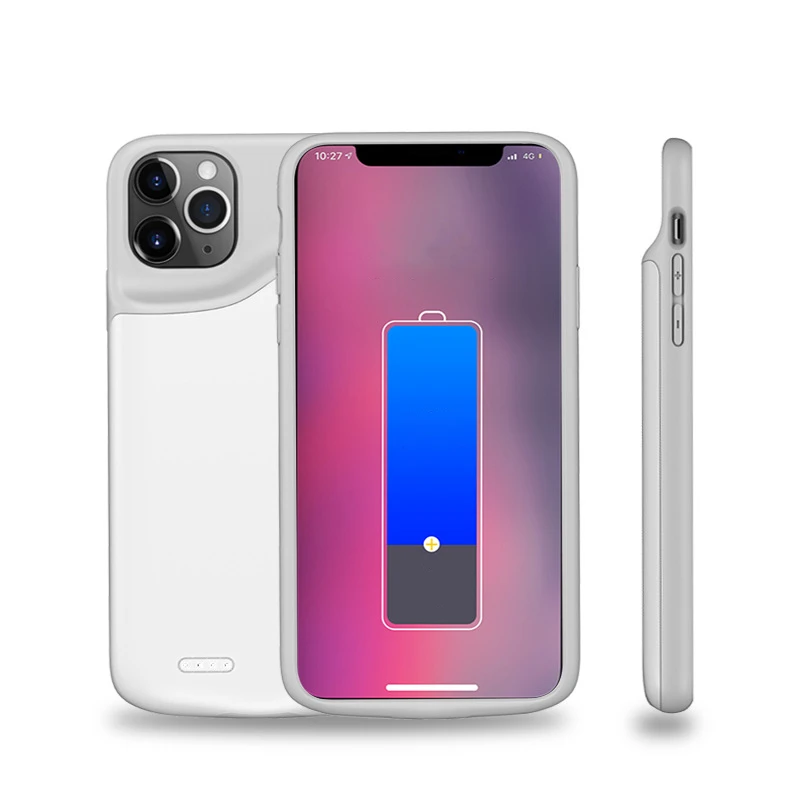 Neuer Akku-Ladegerät Fall für iPhone 11 12 Pro Max 12Mini 6 6S 7 8 Plus X XS Max XR Power Bank Handy Ladegerät Ersatz Akku Image