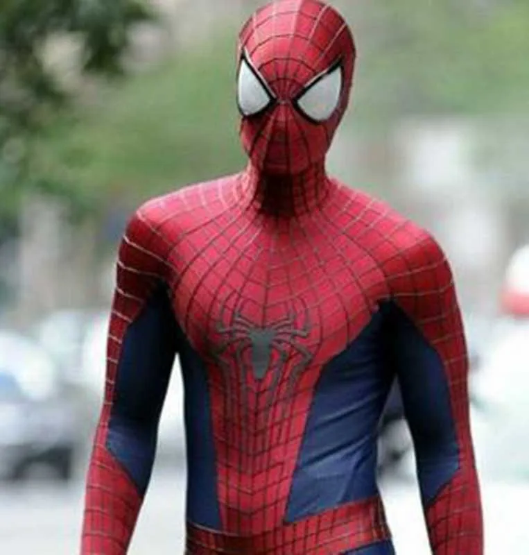 2 Arten des Amazing Spider-Man Cosplay All-Inclusive-Bodysuit Spandex Stretch Digitaldruck Comic Show Performance-Kostüm Image