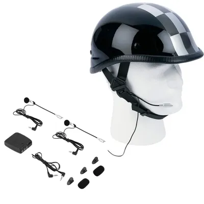 Winter Fahrradhelm für Helm Communicator System 2-Wege Motorrad Intercom Headset Intercomunicadores Image