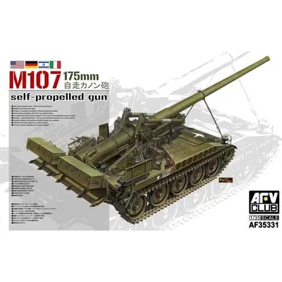 Afv club 175 1/35 m107 mm selbst fahrender Pistolen panzer Modellbau satz Image