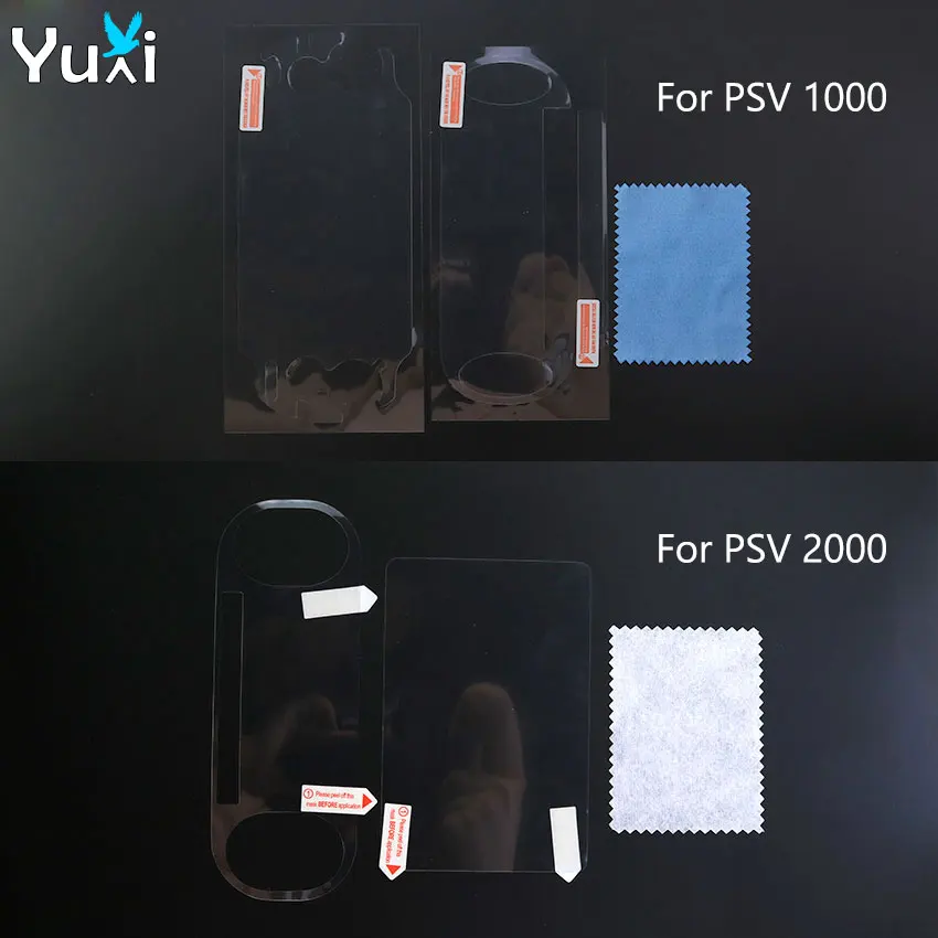 YuXi Für PSV 1000 2000 Klare Full HD Screen Protector Abdeckung Schutz Film Schutz HD Kratzfeste Film Für PSV 1000 PSV 2000 Image