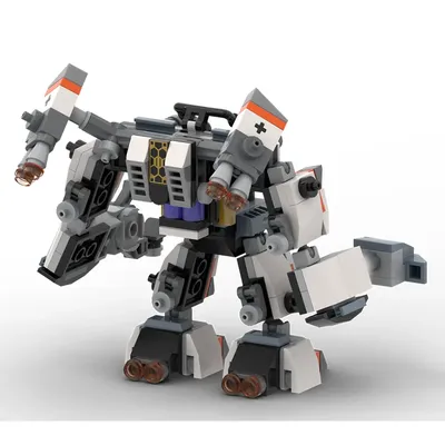 243pcs Mecha Modell MOC-190608 Puppen bau Mecha DIY kreative pädagogische Kinder Baustein Spielzeug Geschenk Image