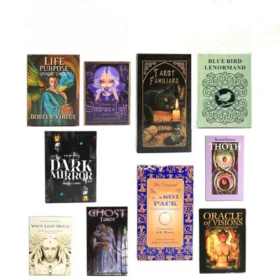Tarot Karten deck tarot famjljars leben zweck oracle karten mit pdf reiseführer bord spiele Image