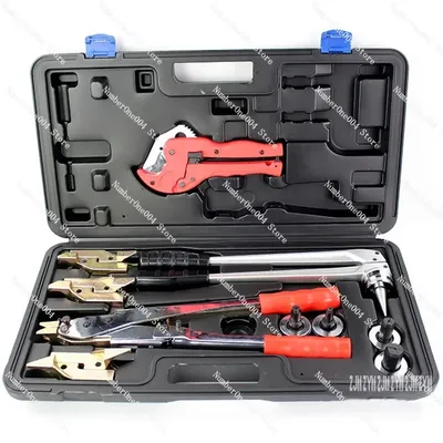 PEX-1632M 16-32mm Wasser heizrohr Expansions werkzeug Fußboden heizung Crimp werkzeuge Set Crimp werkzeugs atz max Öffnungs abstand 50mm