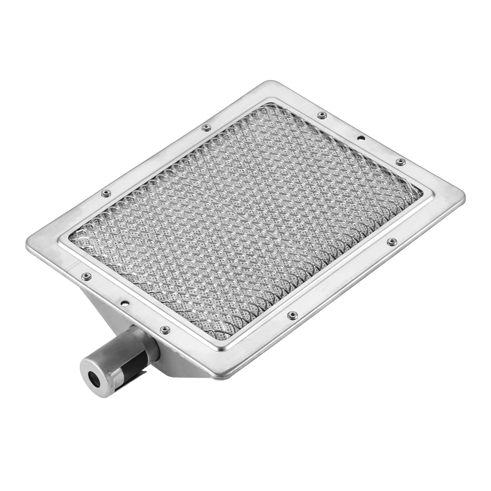 BBQ Grill Herd Heizung Brenner Ersatz Teile 8.66 "x 6.69" (220x170mm) infrarot Heizung Flamme Keramik Brenner Kopf Image