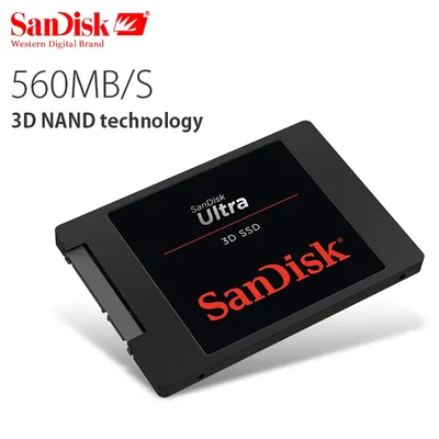Sandisk SSD Solid State Disk Ultra 3D Interne 4 TB 1 TB 2 TB SATA III HDD Festplatte 500 GB 560 MB/s Für Notebook PC Desktop