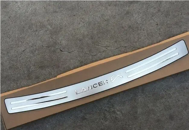 Schutzplatte für die hintere Stoßstange aus Edelstahl für Mitsubishi Lancer EX 2010–2015 Image