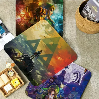 Anime Z-Zeldaes rundes Plüsch kissen Home Back Kissen weich bequem 50x50cm Stuhl matte Pad Image