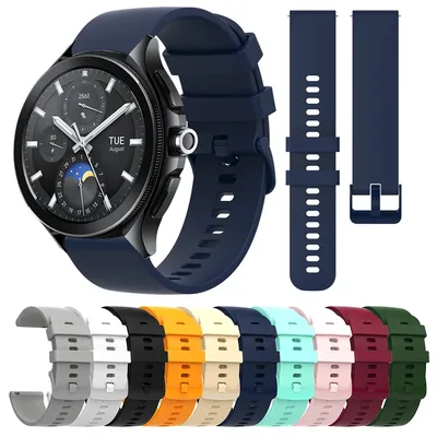 22mm Armband für Xiaomi MI Watch 2 Pro Riemen Band Sport Silikonarmband Mi Watch S1 Active/Color 2/S3/S2 42MM 46MM Armband Image