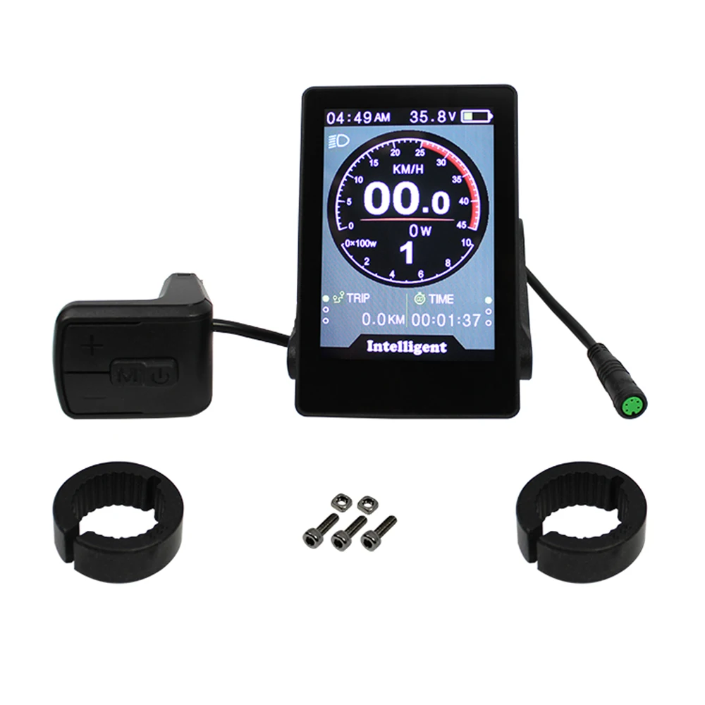 E-Bike Bafang TFT-860C LCD Farbdisplay für 8fun Mittelmotor BBS01 BBS02 BBSHD Wasserdichtes Display