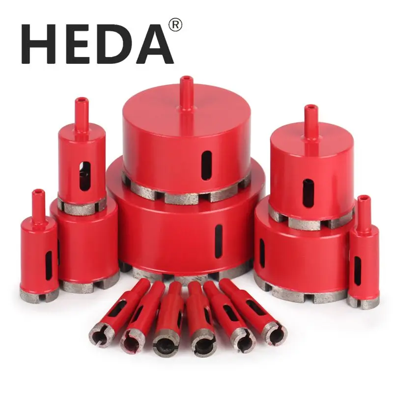 HEDA 1PC 6-120mm Marmor Opener Diamant Kern Bit Lochsäge Bohrer Loch Opener für Marmor Granit Ziegel Keramik Beton Drillin Image