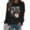 Damen Sweatshirts Halloween Skelett Print Damen bekleidung billige Kleidung Winter Damen bekleidung