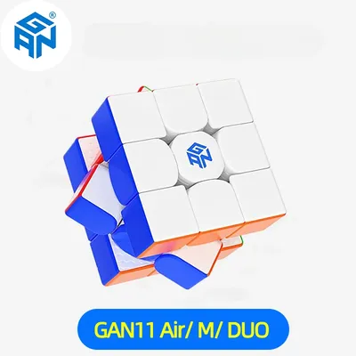 Gan11 m duo profession eller magischer würfel gan 11 air m 3 x3x3 magnetischer geschwindigkeit Image