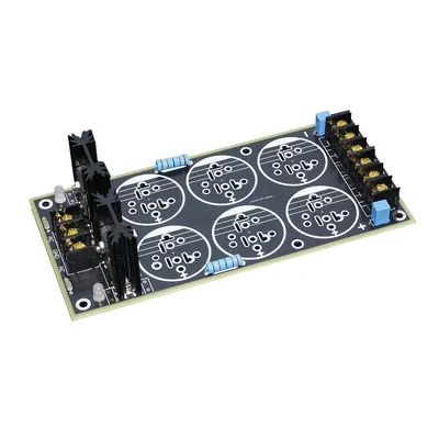 Halbfertige Löt-Schottky-Gleichrichterfilter-Strom versorgungs platine für Audio verstärker Image